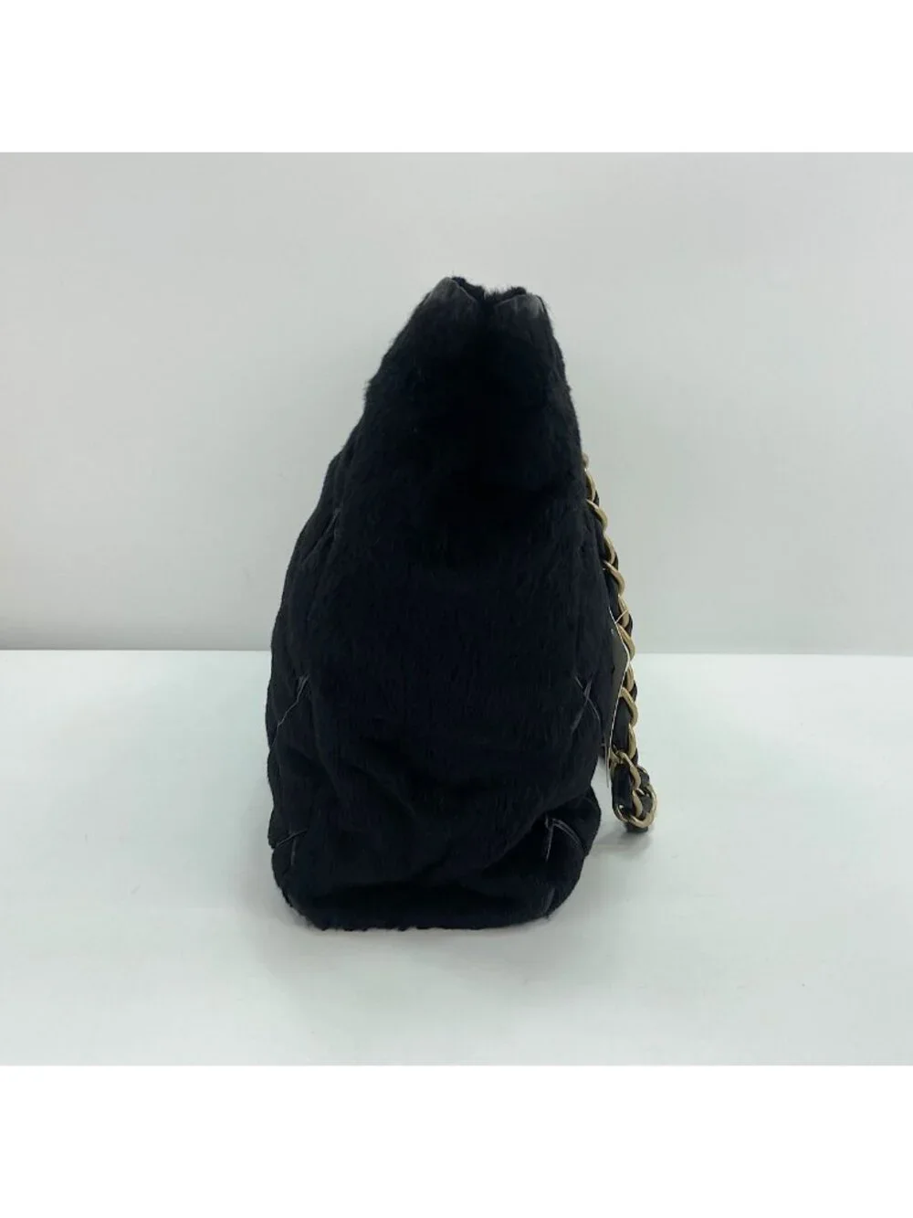 Chanel Tote Bag Quilted Black
